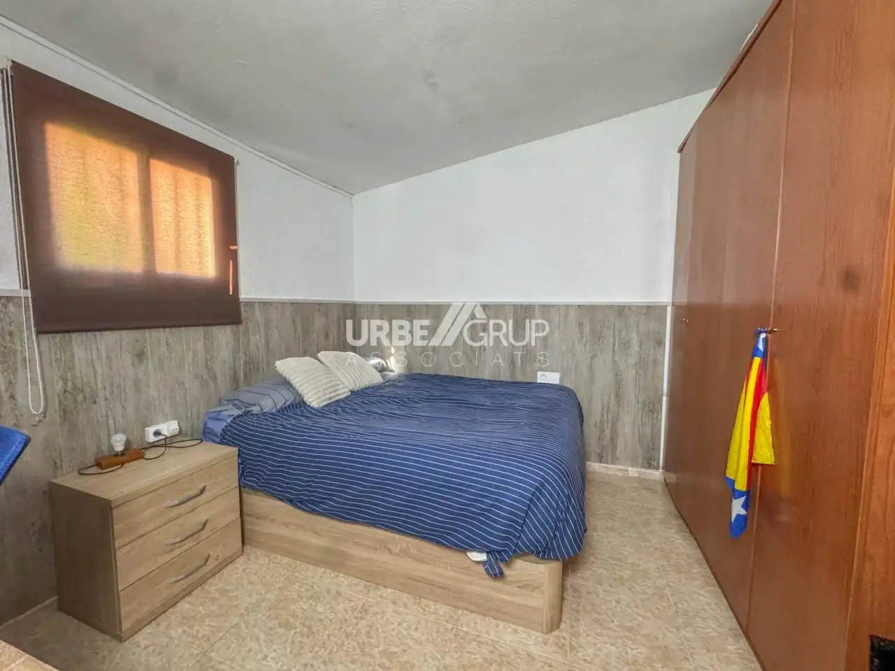 Schlafzimmer von Haus oder Chalet zum Verkauf in Sant Esteve Sesrovires mit Klimaanlage, Heizung und Terrasse
