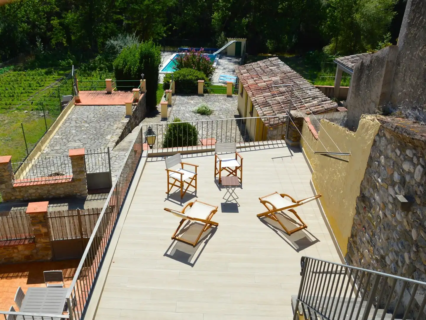 Terrassa de Casa adosada en venda en Sant Llorenç de la Muga amb Jardí privat, Terrassa i Traster