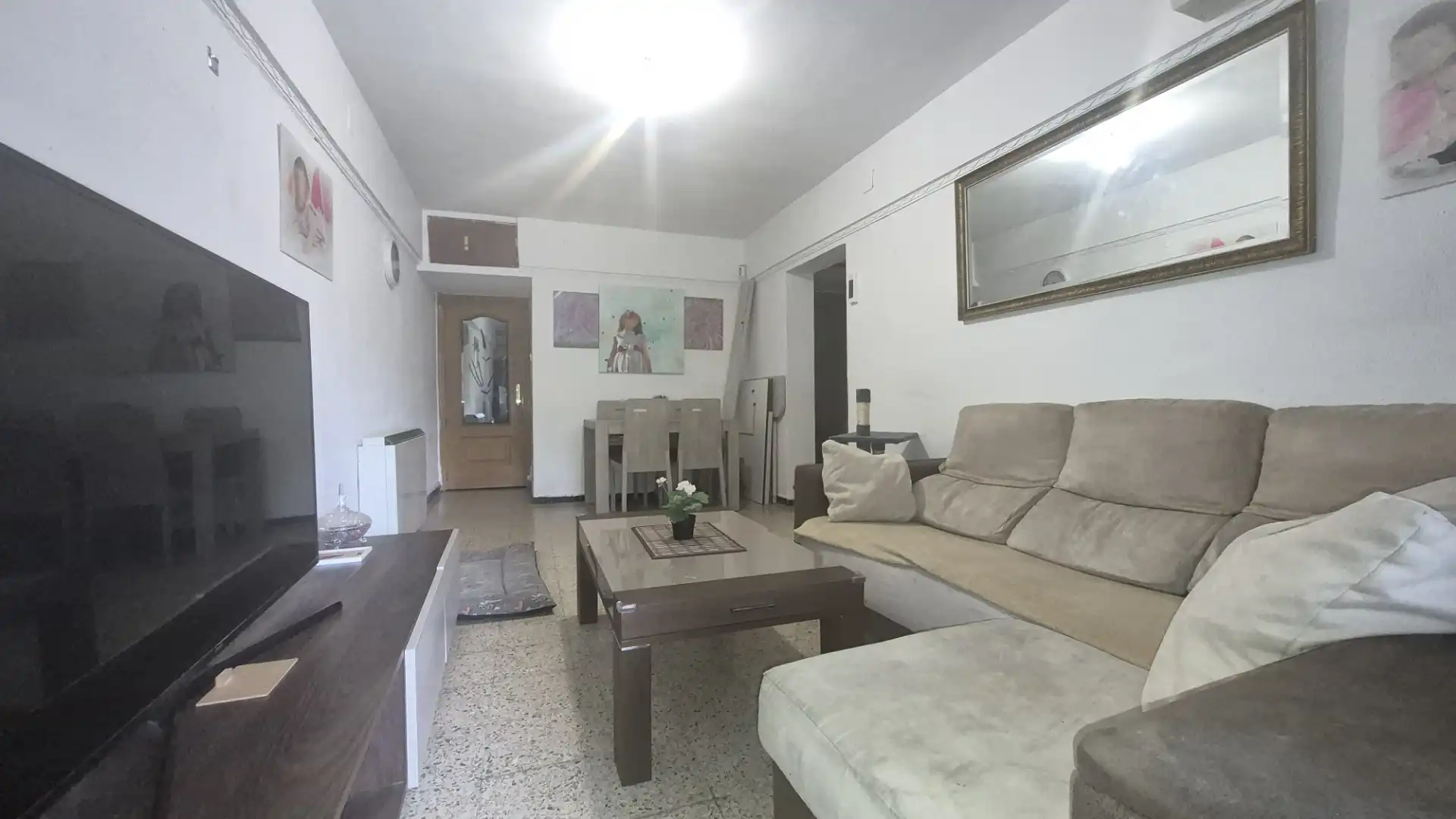 Living room of Flat for sale in Alcalá de Henares  with Air Conditioner and Terrace