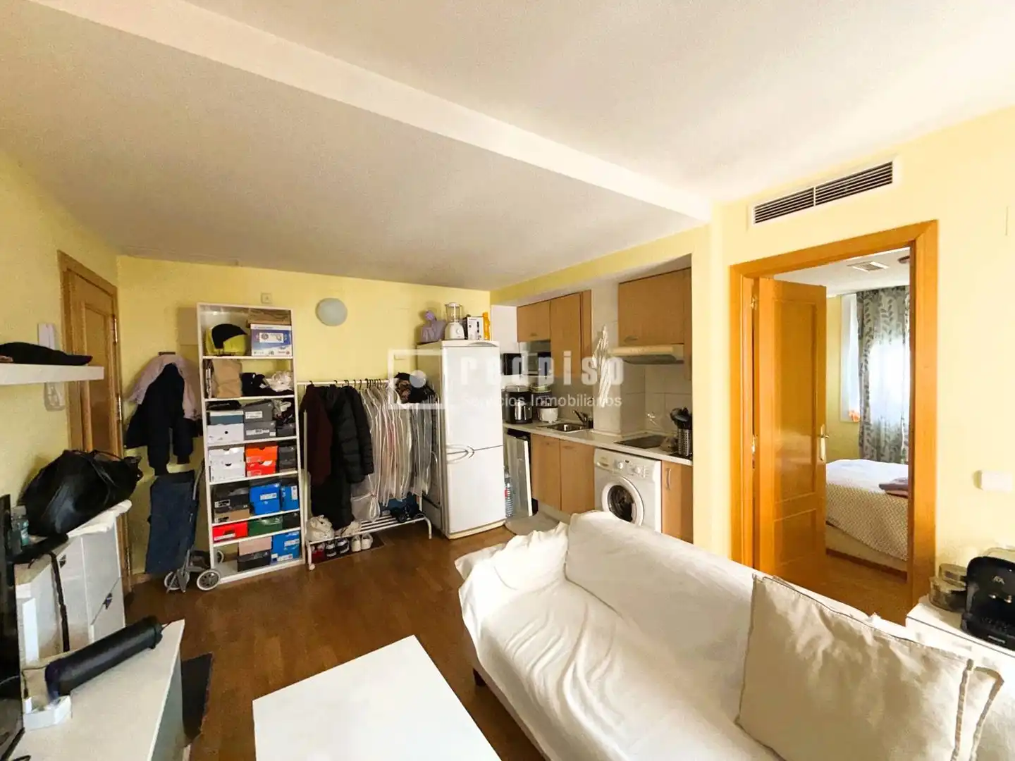 Schlafzimmer von Wohnung zum Verkauf in Madrid mit Klimaanlage, Heizung und Möbliert