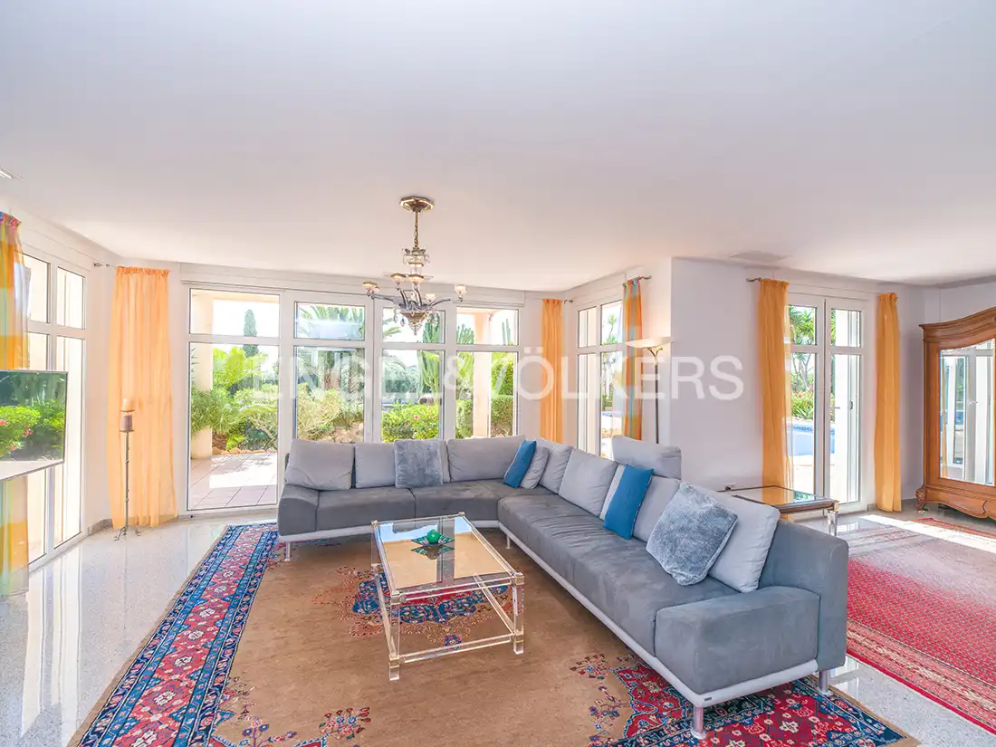 Living room of Houses for sale in Elche / Elx  with Air Conditioner, Heating and Private garden