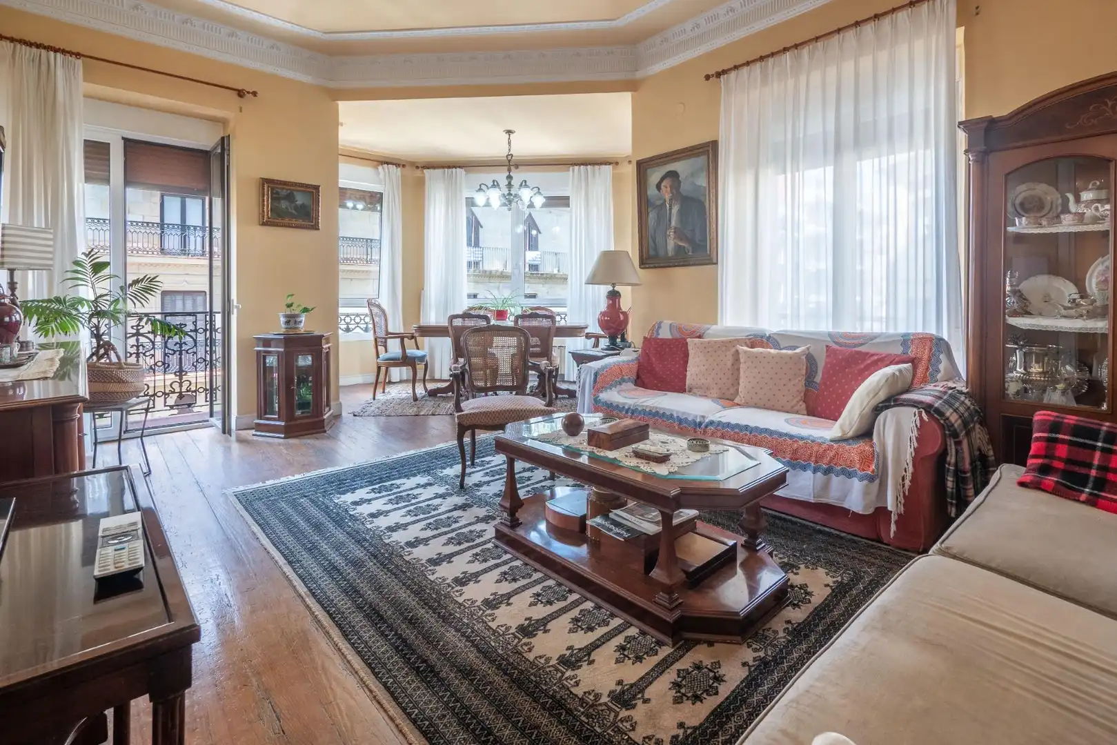 Sala de estar de Piso en venta en Donostia - San Sebastián  con Calefacción