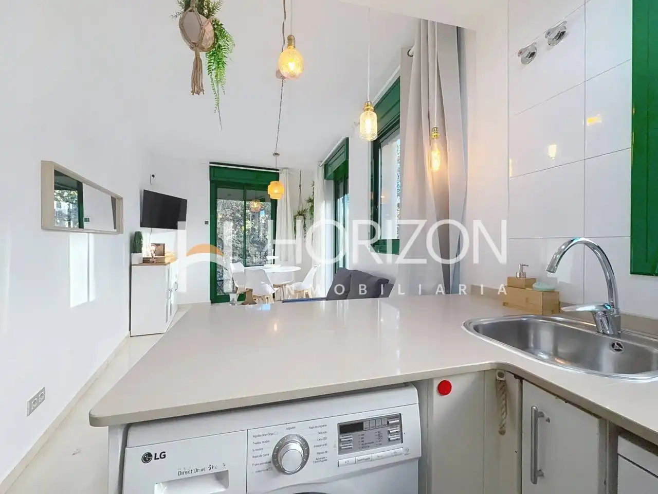 Küche von Wohnung zum Verkauf in Barcelona mit Klimaanlage, Heizung und Möbliert