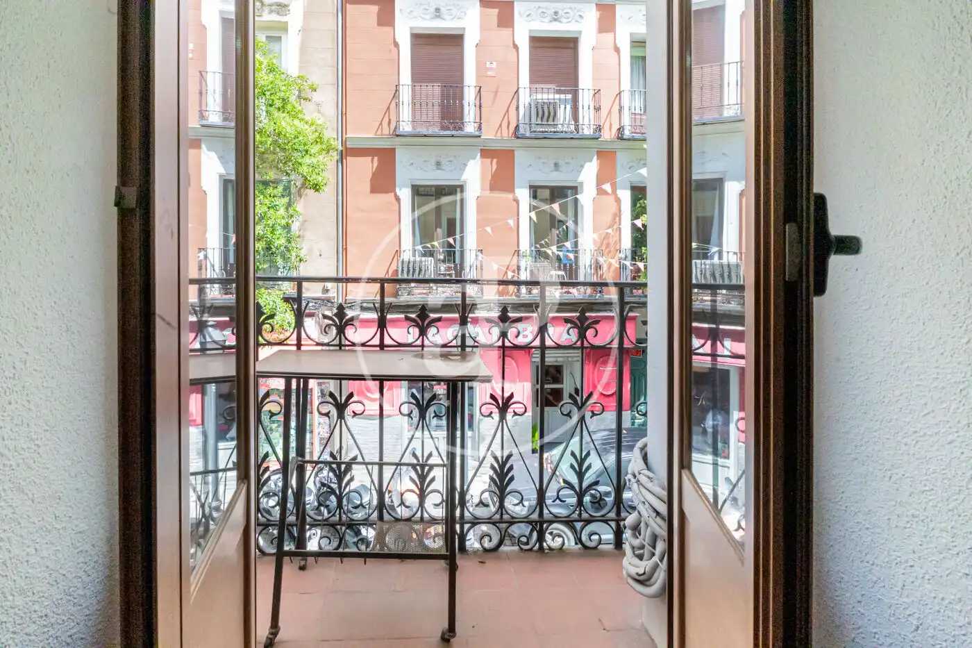 Balcony of Flat for rent in Madrid  with Air Conditioner, Heating and Balcony