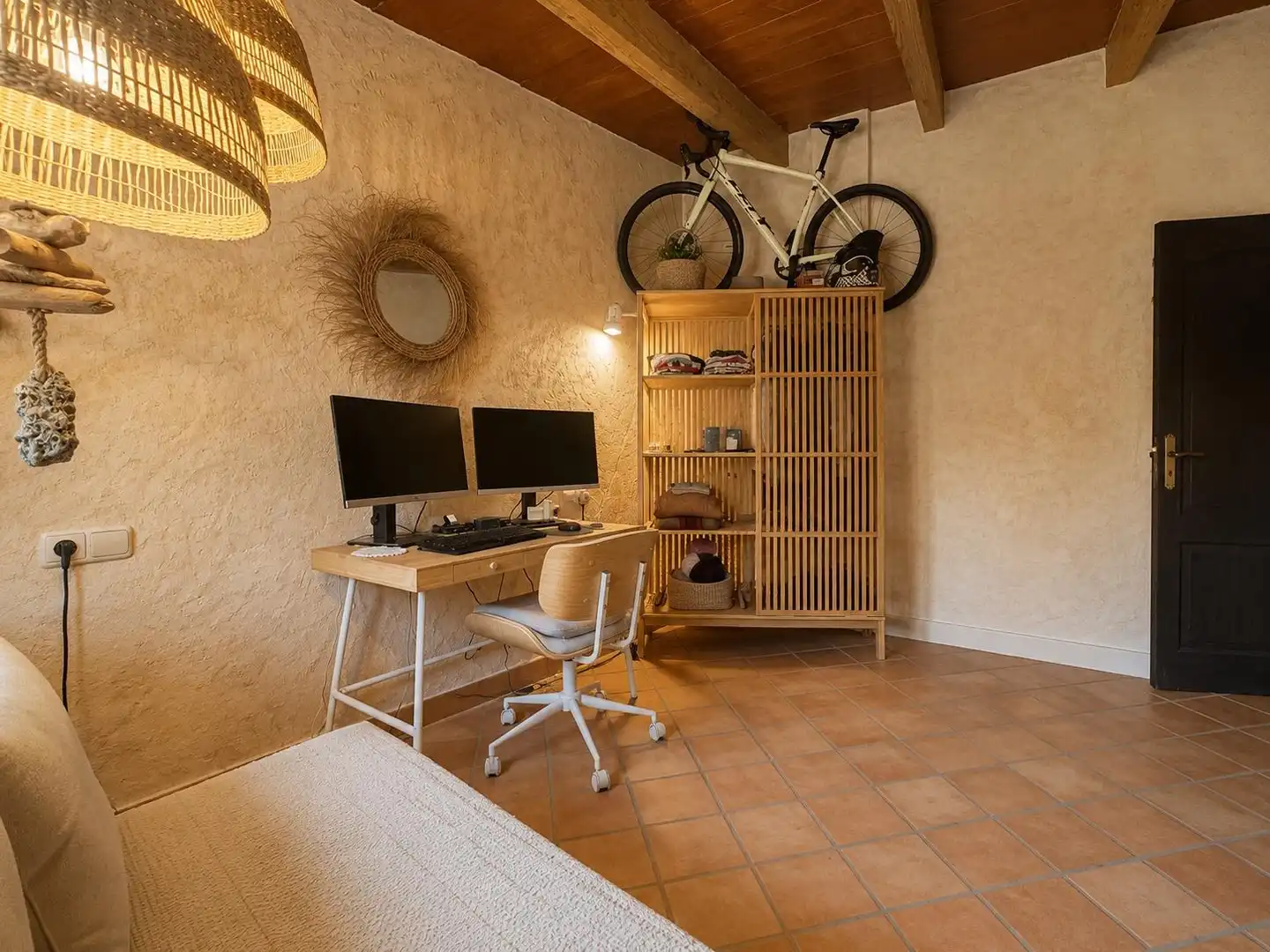 Bedroom of Houses for sale in Pollença  with Air Conditioner, Terrace and Balcony
