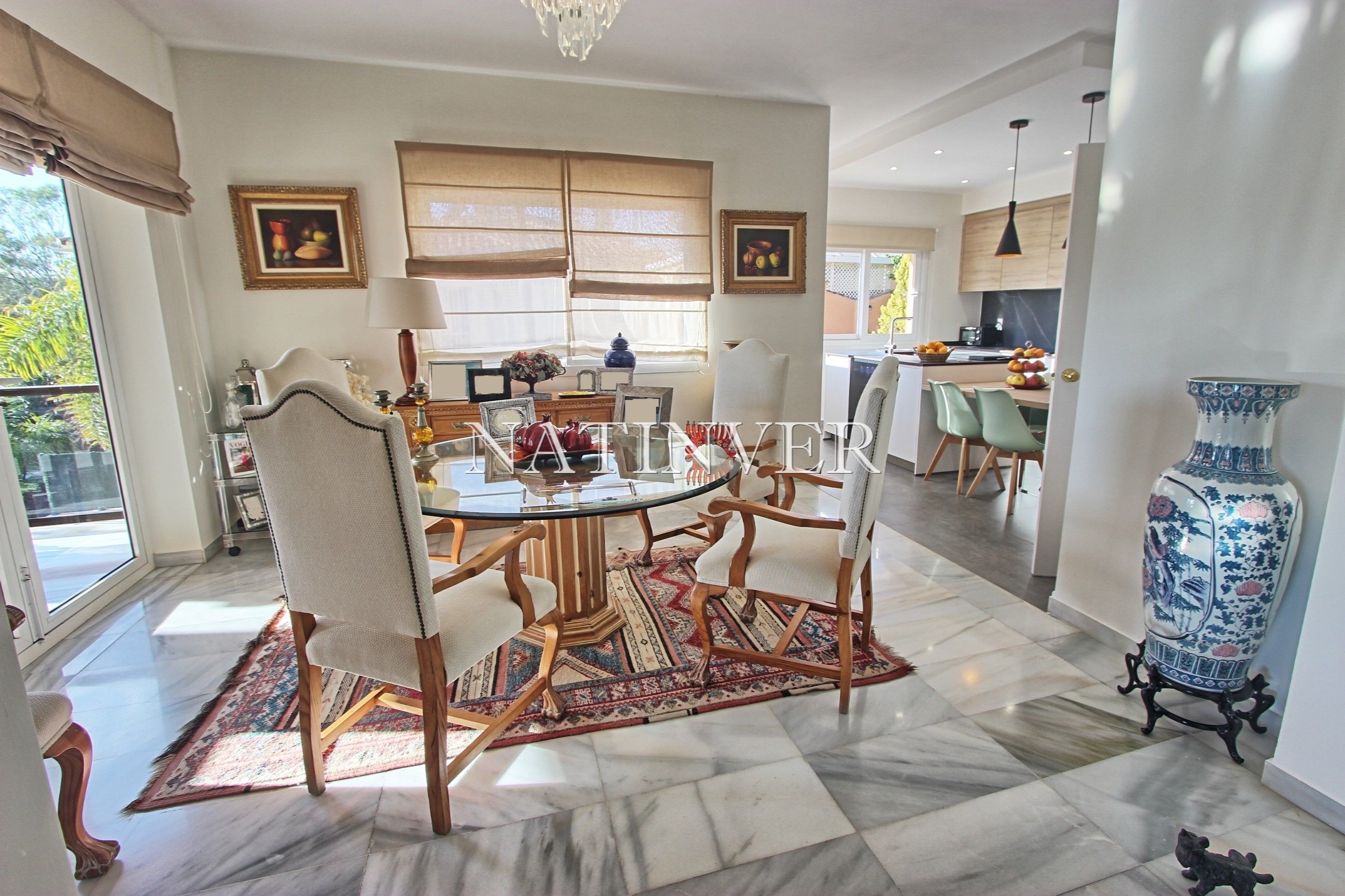 Dining room of House or chalet for sale in Málaga Capital  with Air Conditioner, Heating and Private garden