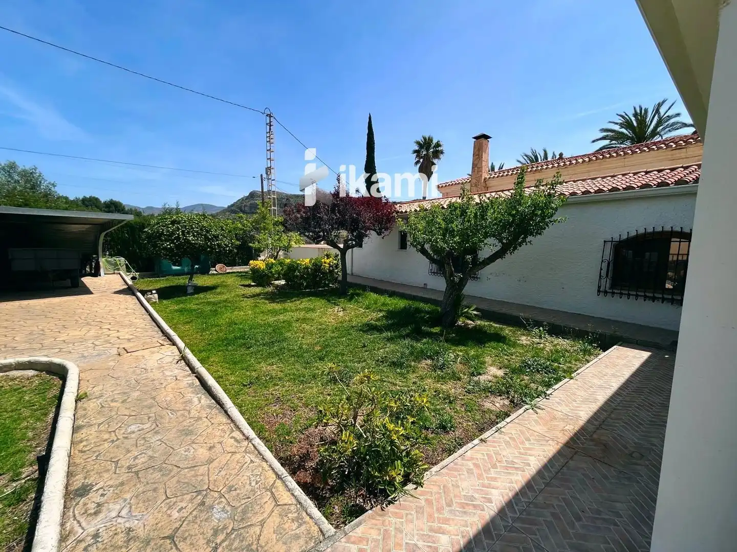Jardín de Casa o chalet en venta en Elda con Calefacción, Trastero y Piscina