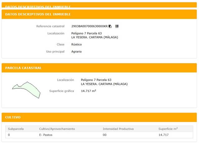 Terreno en Venta en Barriada el Sexmo, 12 en Sexmo