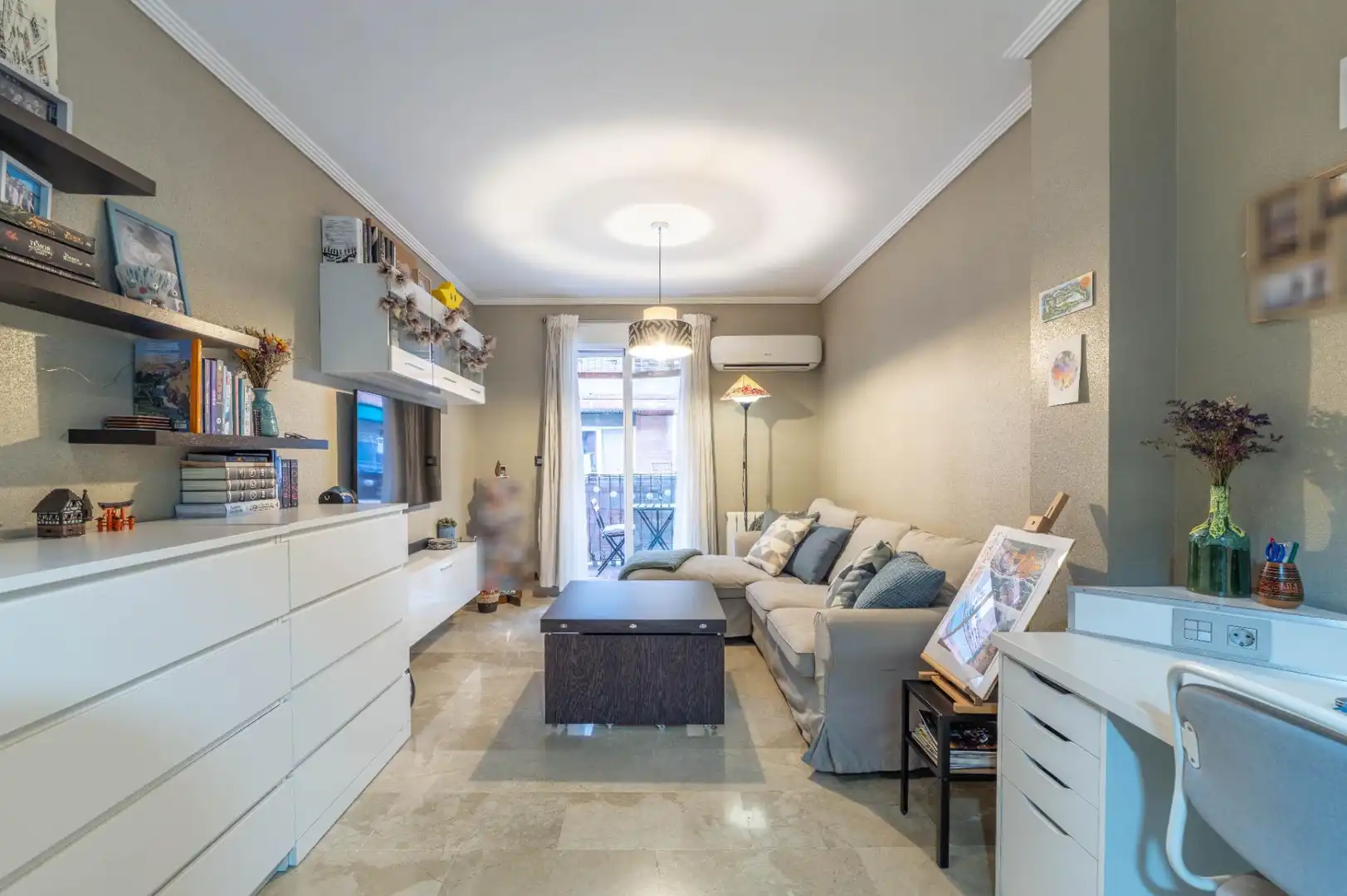 Wohnzimmer von Wohnungen zum Verkauf in Armilla mit Terrasse und Balkon