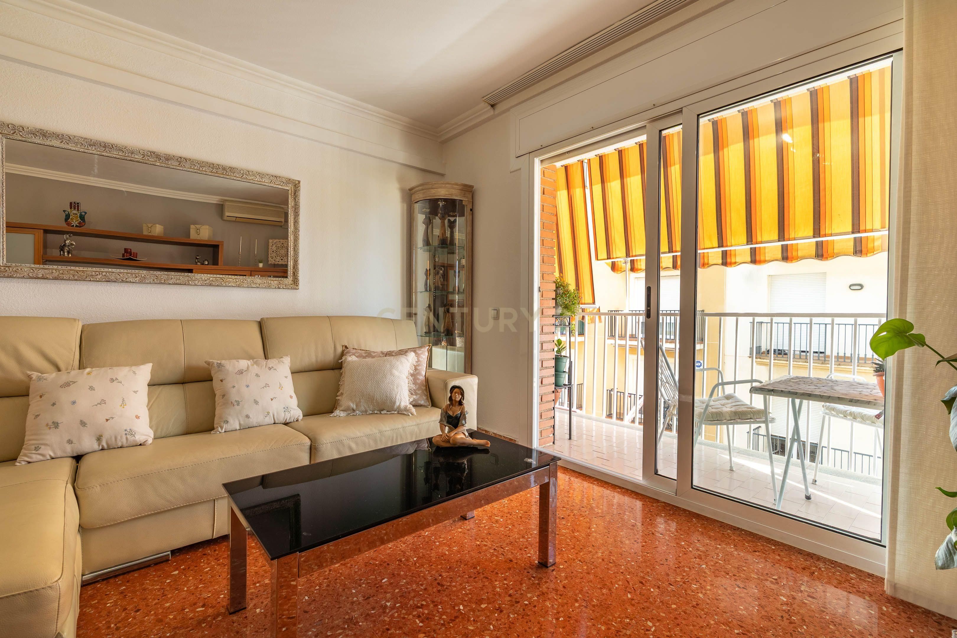 Living room of Apartment for sale in Torredembarra  with Air Conditioner and Storage room