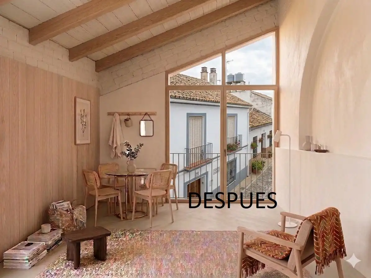 Dormitori de Casa adosada en venda en Las Navas de la Concepción
