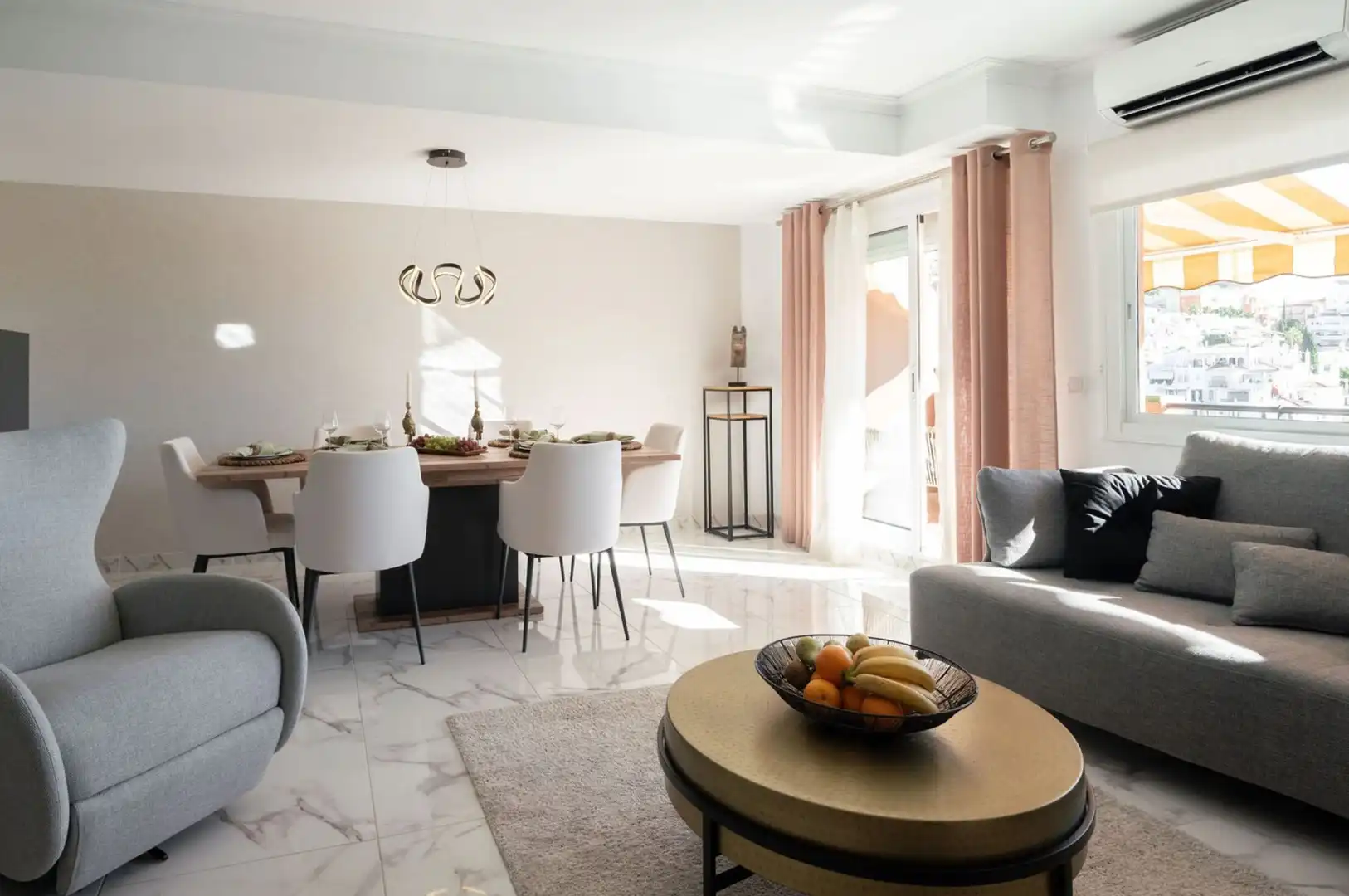 Dining room of Attic for sale in Benalmádena  with Air Conditioner, Heating and Terrace
