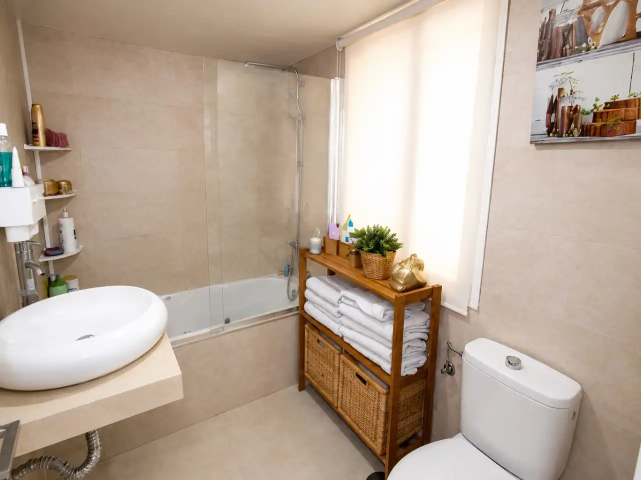 Bany de Casa o xalet en venda en Málaga Capital amb Aire condicionat, Terrassa i Balcó
