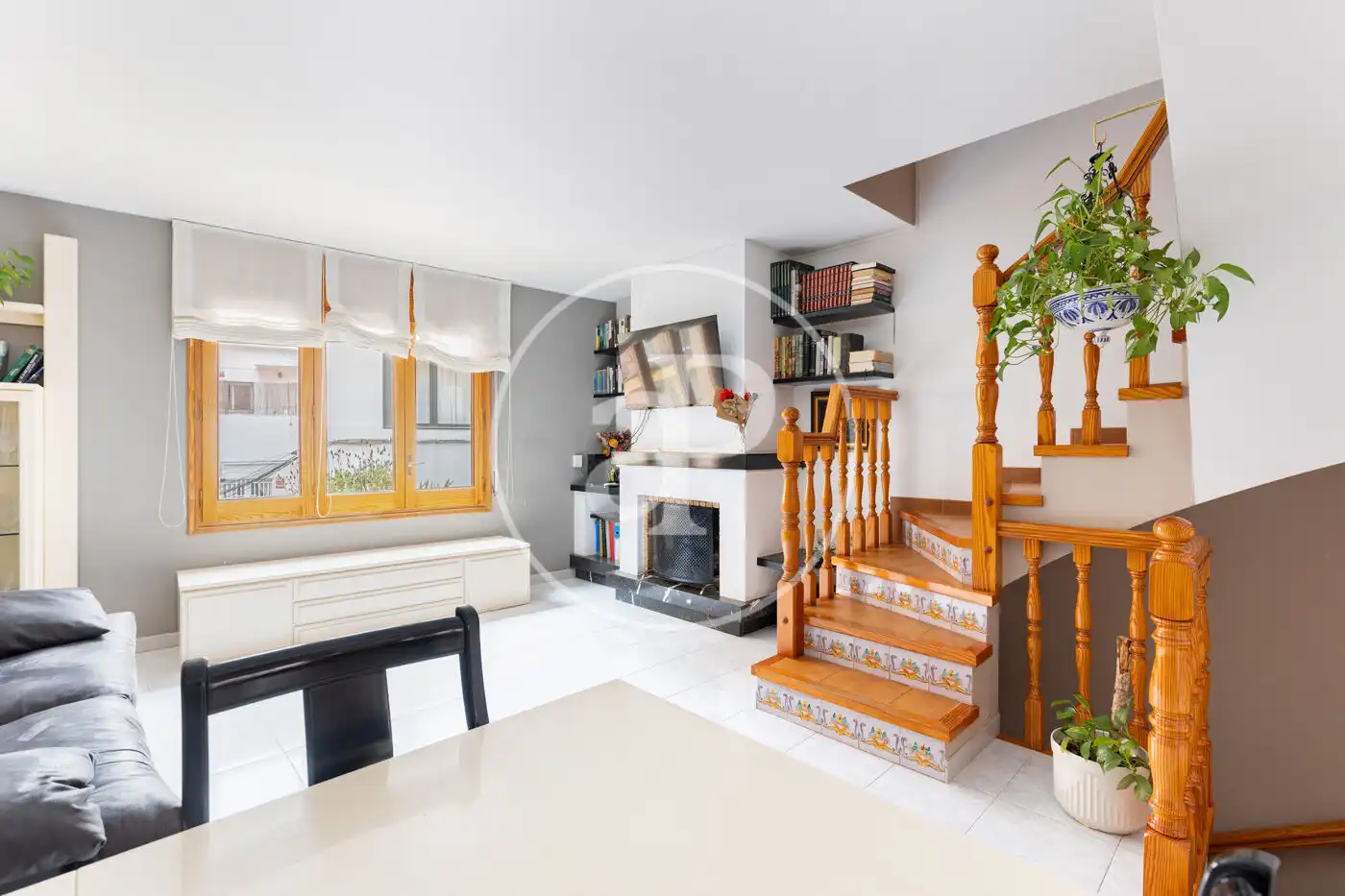 Sala de estar de Casa o chalet en venta en Sant Cugat del Vallès con Aire acondicionado, Calefacción y Terraza