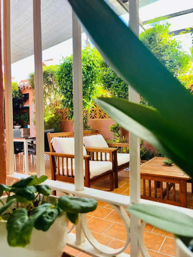 Terraza de Casa o chalet en venta en Fuengirola con Aire acondicionado, Jardín privado y Terraza