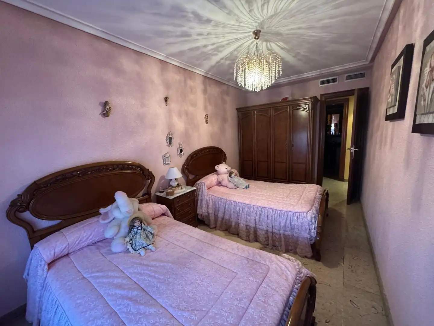 Schlafzimmer von Wohnung zum Verkauf in Illueca mit Klimaanlage, Heizung und Terrasse
