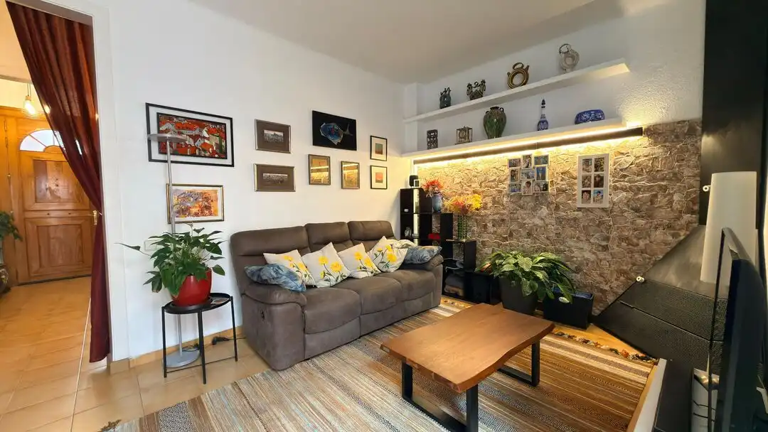 Sala d'estar de Casa o xalet en venda en Premià de Mar amb Aire condicionat i Calefacció
