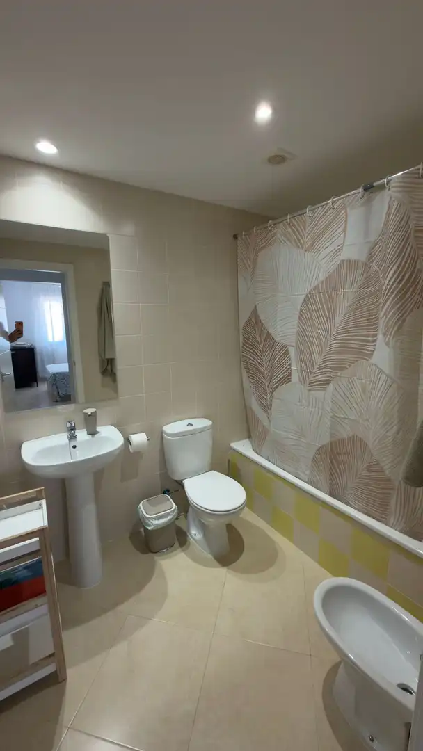 Bathroom of Apartments for rent in Benalmádena  with Air Conditioner, Heating and Storage room