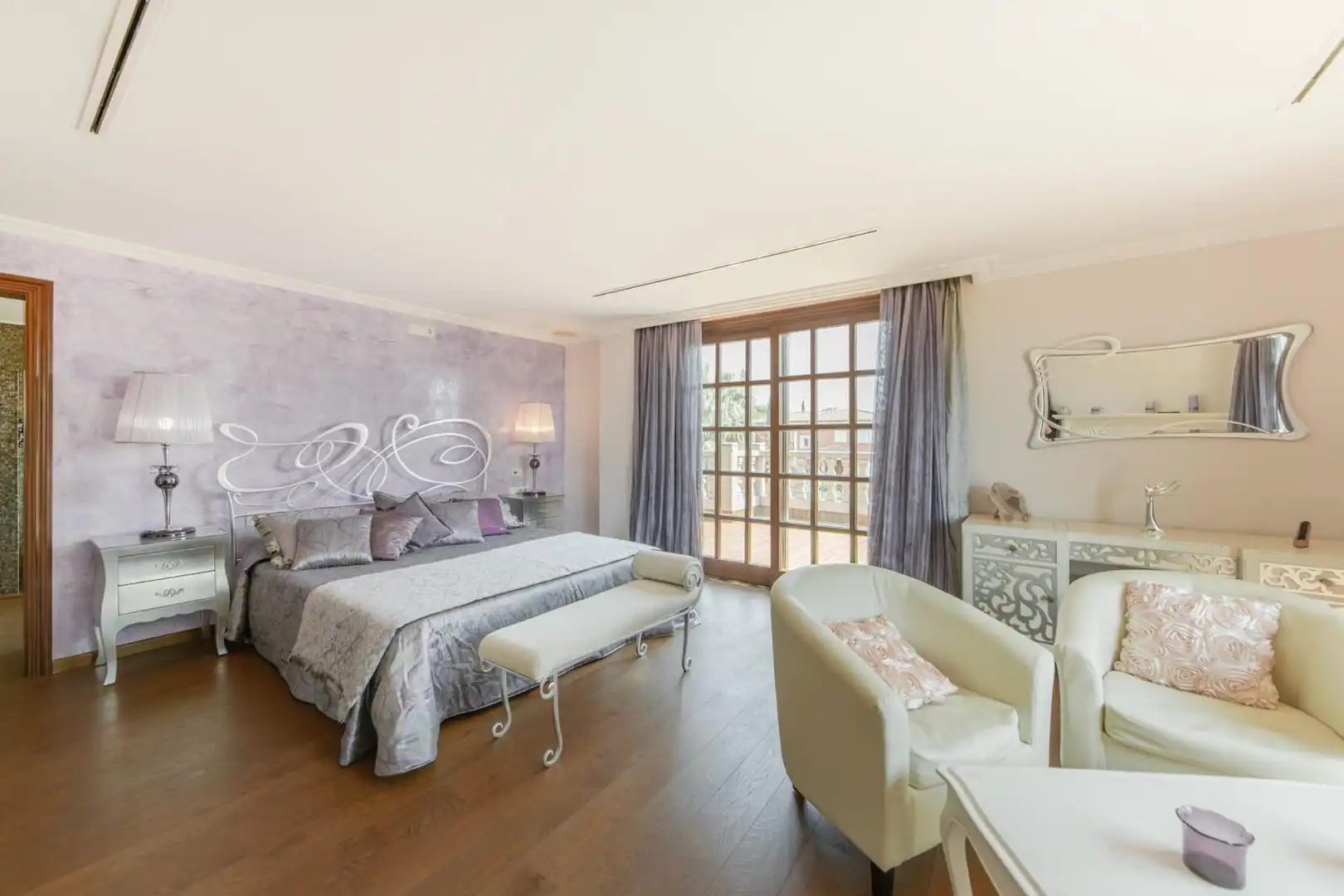 Dormitori de Casa o xalet de lloguer en Marratxí amb Aire condicionat, Jardí privat i Parquet