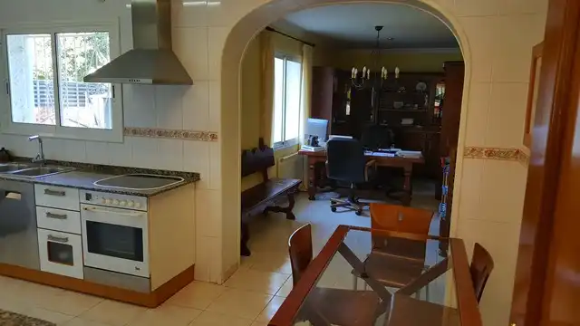 Cocina de Casa o chalet en venta en Cambrils con Piscina