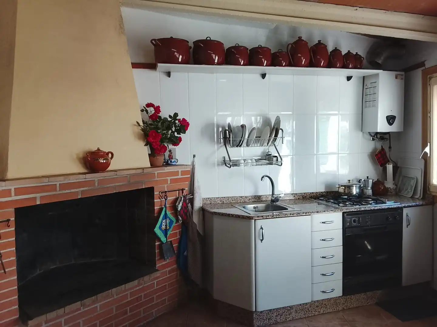 Kitchen of Houses for sale in Campillo de Altobuey  with Furnished