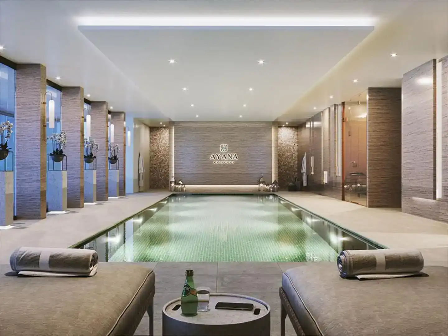 Piscina de Apartament en venda en Estepona amb Aire condicionat i Balcó