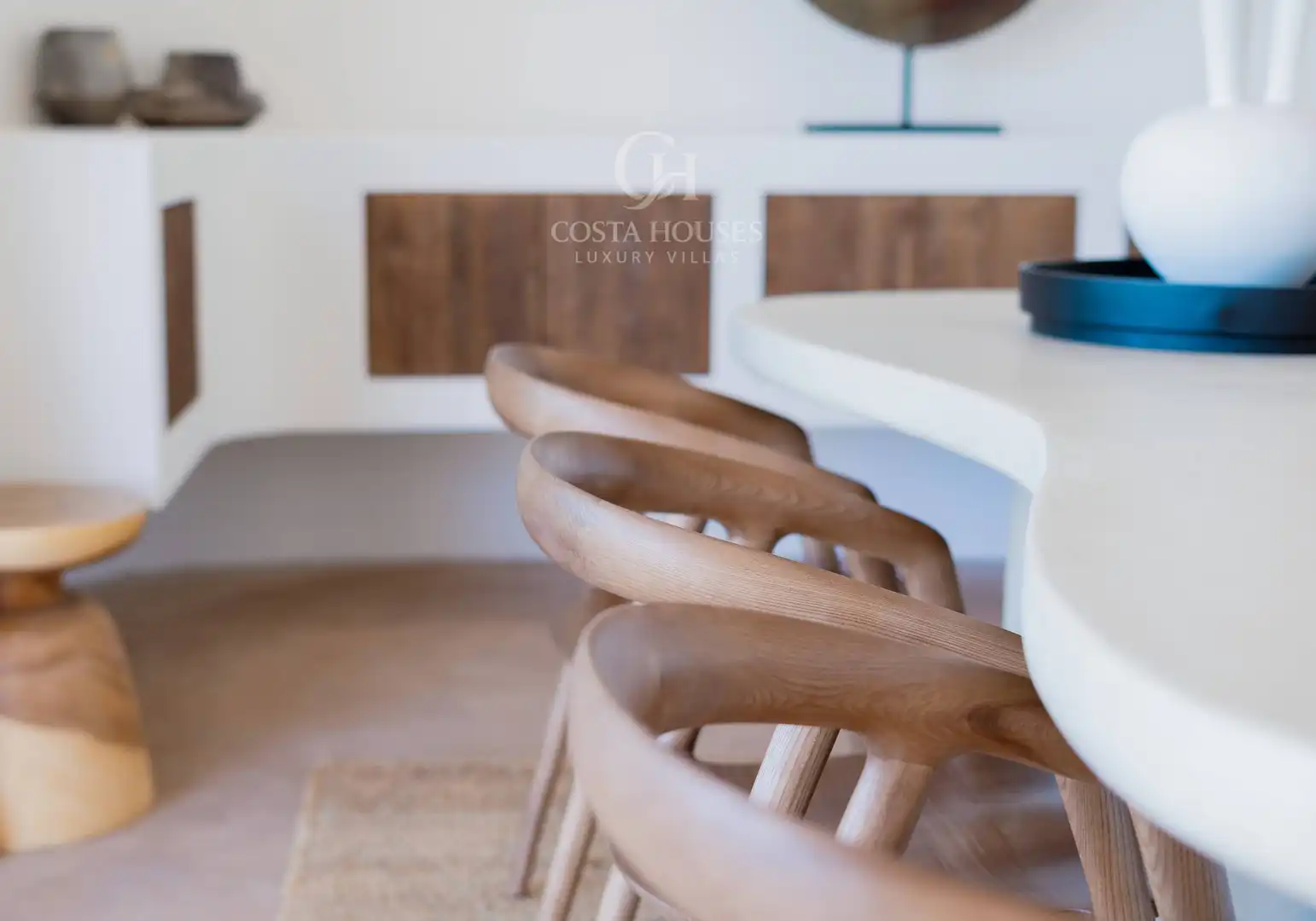 Comedor de Casa o chalet en venta en Benissa con Aire acondicionado, Calefacción y Jardín privado