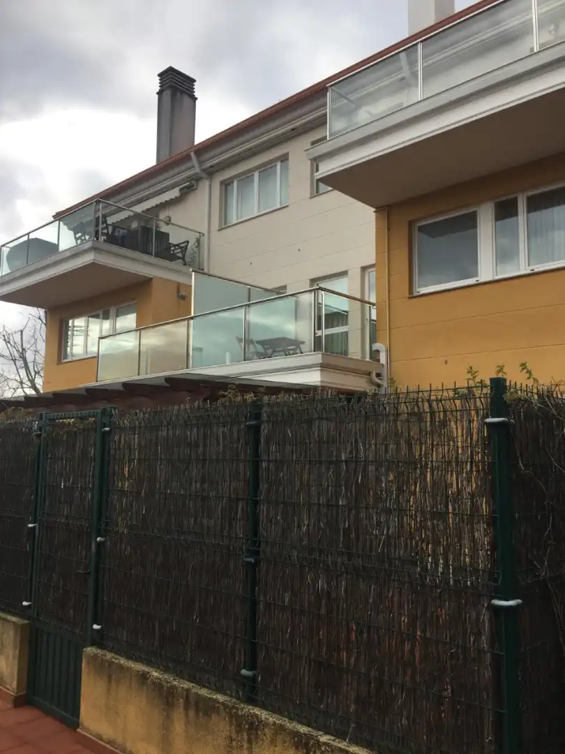 Balcony of Flat for sale in Oleiros  with Heating, Private garden and Parquet flooring