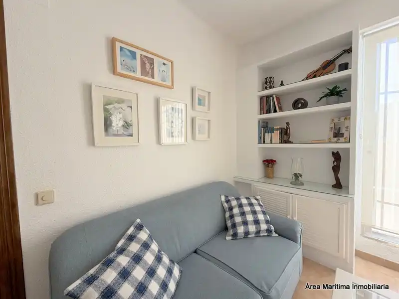 Wohnzimmer von Dachboden zur Miete in Valencia mit Klimaanlage, Heizung und Terrasse