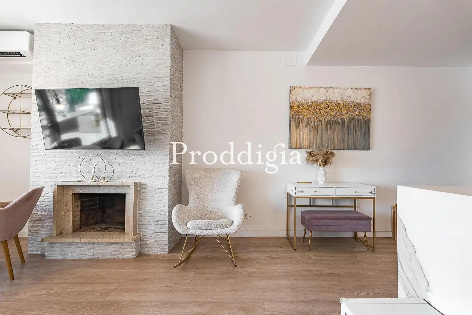 Living room of Attic for sale in Barcelona  with Air Conditioner, Heating and Terrace