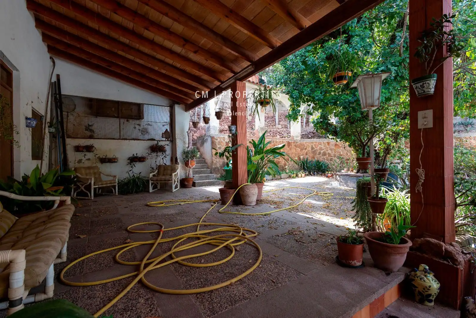 Jardín de Casa o chalet en venta en Náquera con Aire acondicionado, Terraza y Piscina