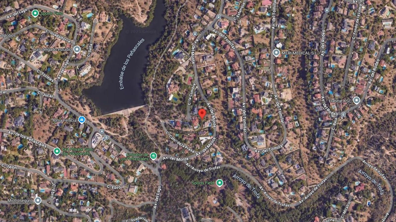 Exterior view of Land for sale in Torrelodones