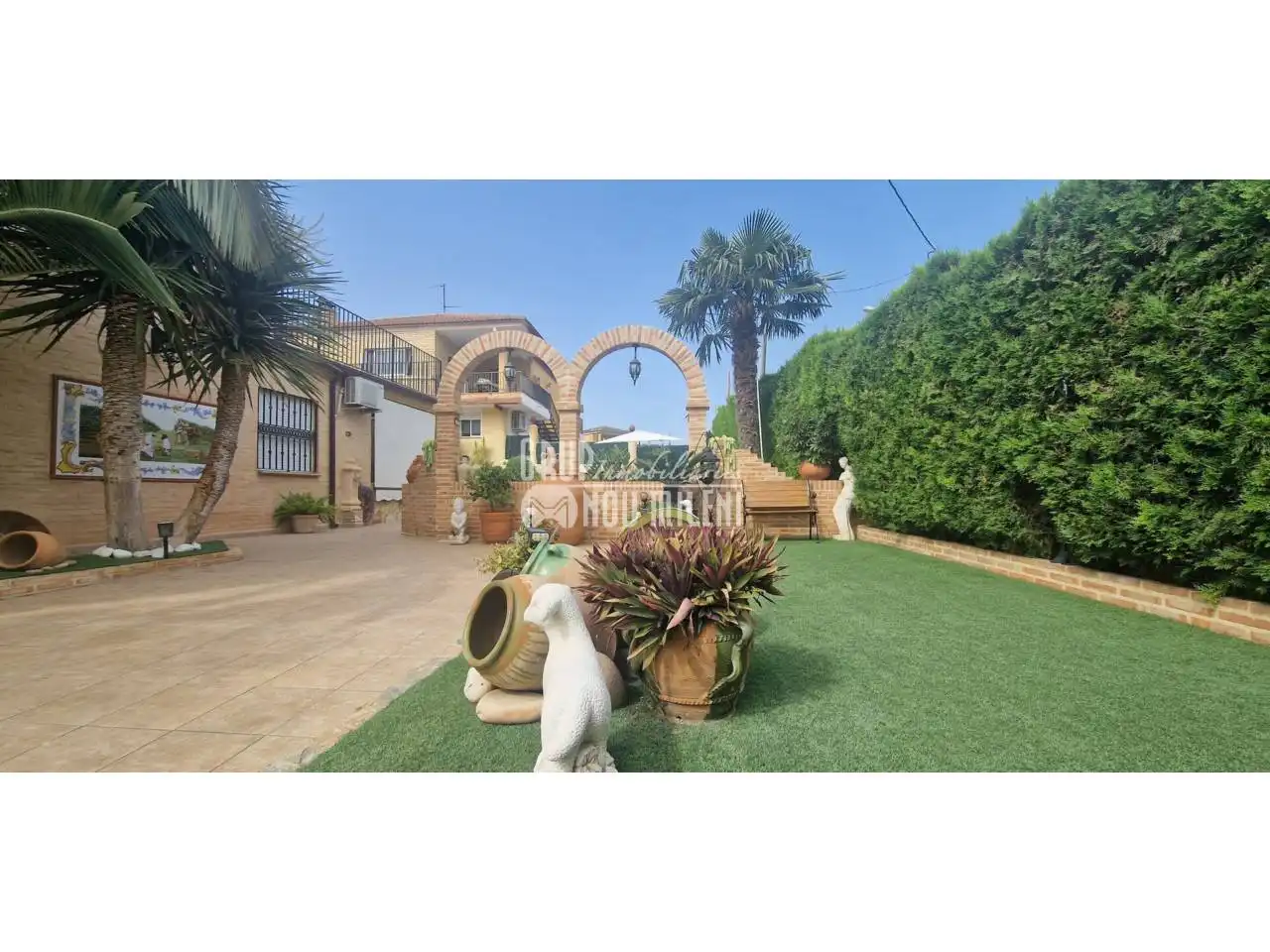Garden of Houses for sale in Picassent  with Air Conditioner, Private garden and Terrace