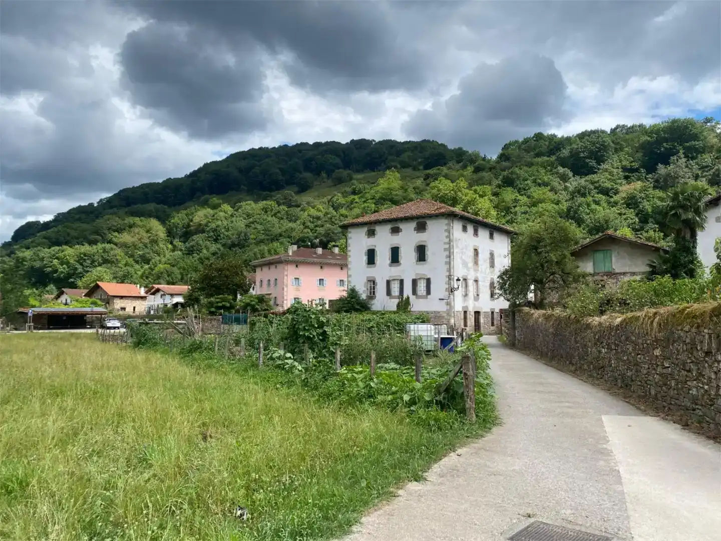 Exterior view of Flat for sale in Ituren  with Private garden