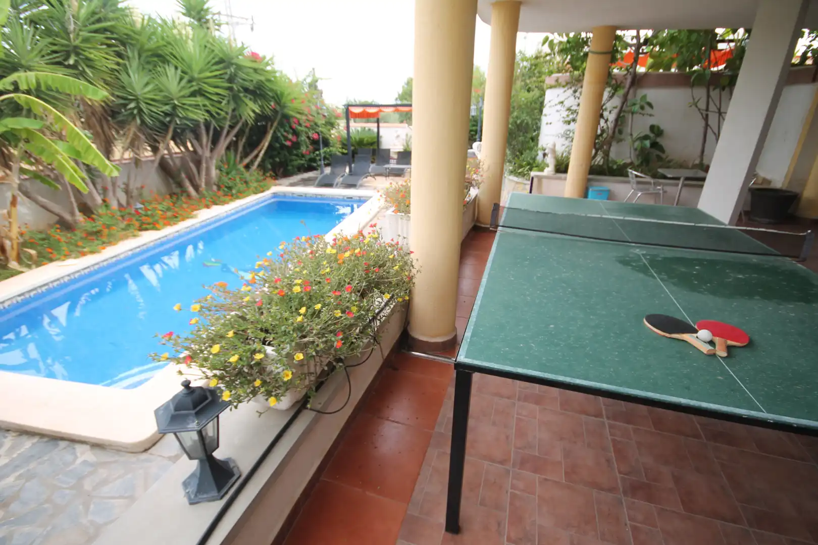 Terraza de Casa o chalet de alquiler en Peñíscola / Peníscola con Aire acondicionado, Calefacción y Jardín privado
