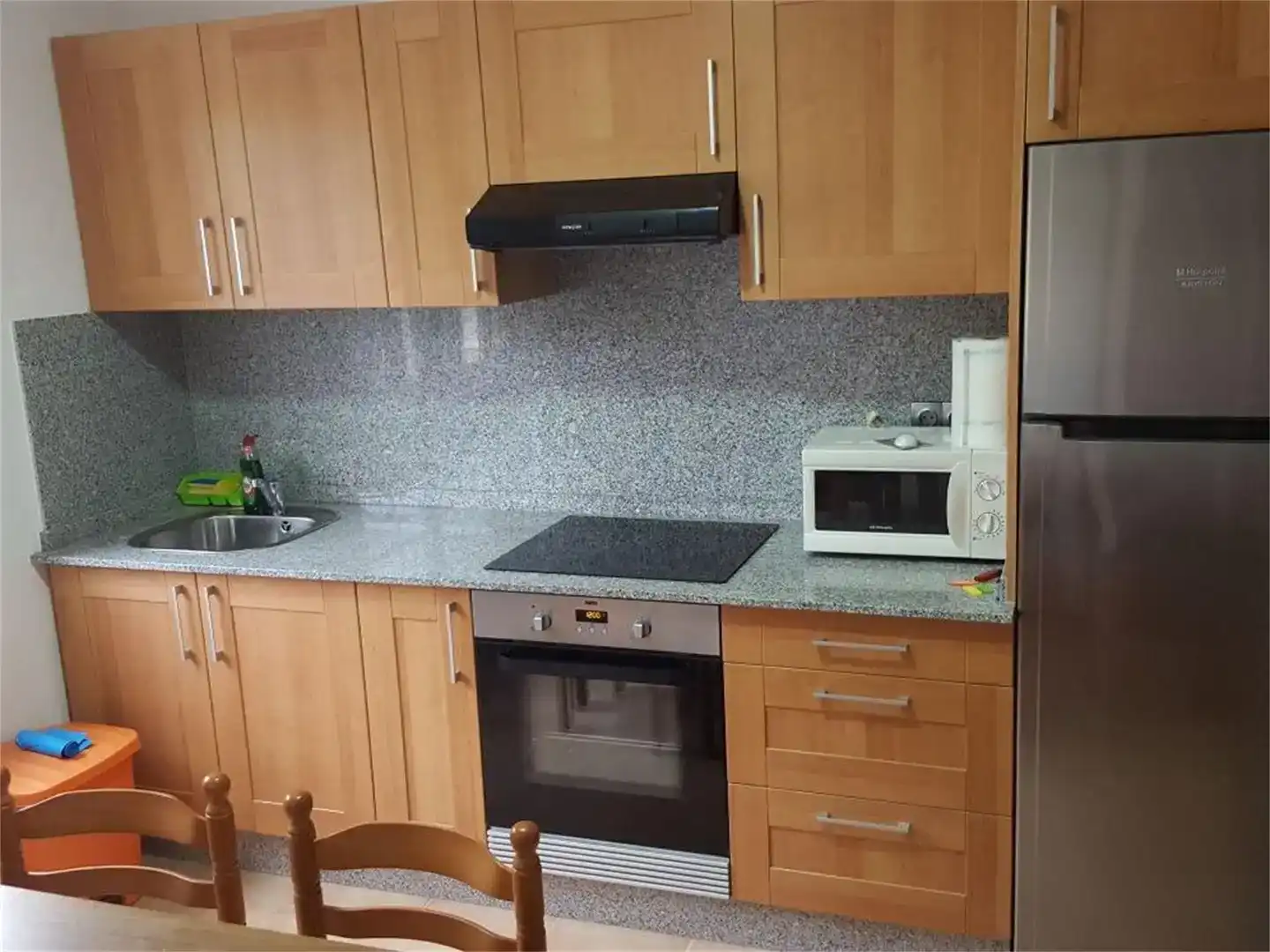 Cocina de Piso en venta en Moeche con Jardín privado, Trastero y Amueblado