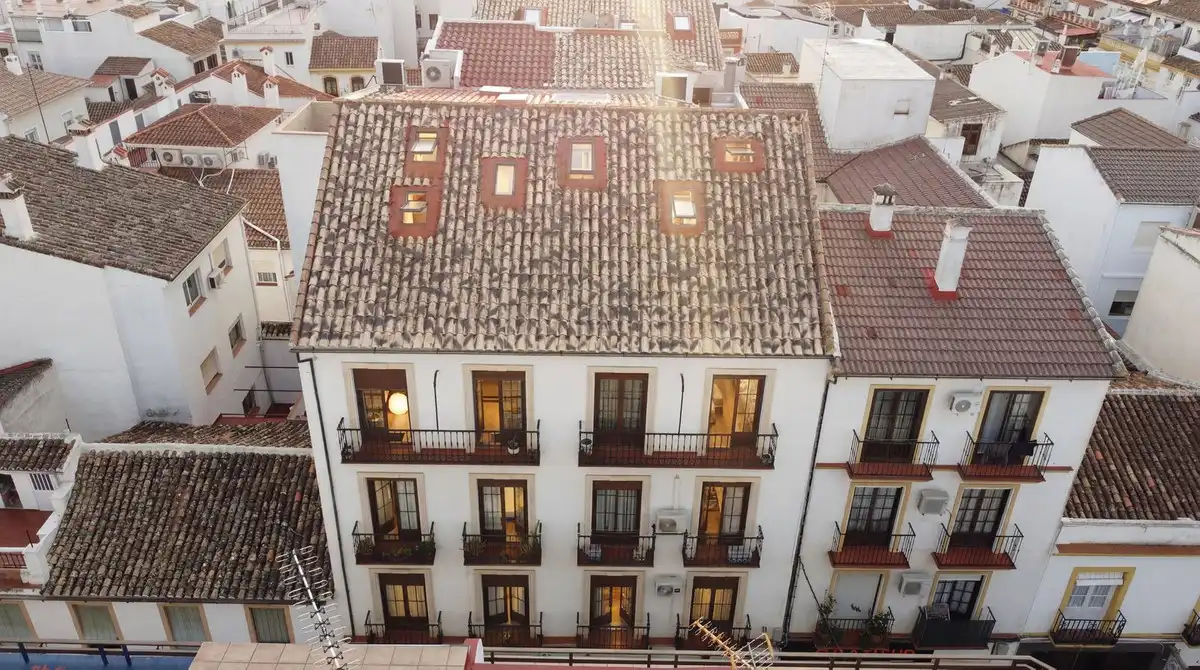 Außenansicht von Maisonette zum Verkauf in Ronda mit Klimaanlage, Terrasse und Alarm