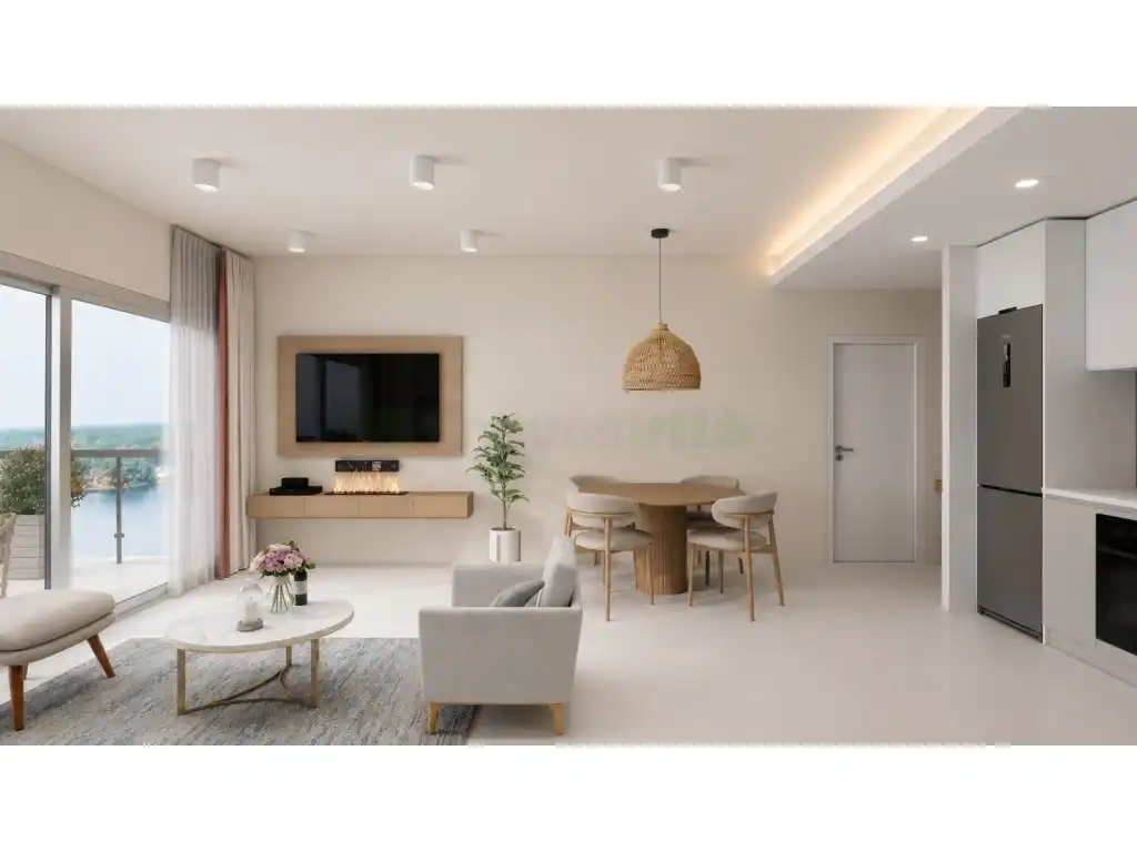 Sala de estar de Piso en venta en Pineda de Mar con Aire acondicionado