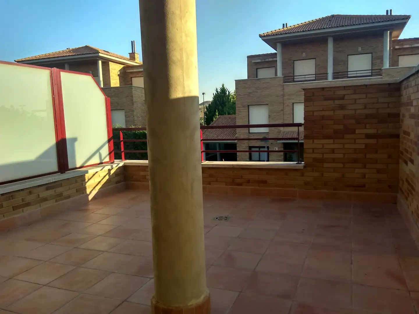 Terrace of Houses for sale in Zaragoza  with Air Conditioner, Private garden and Parquet flooring