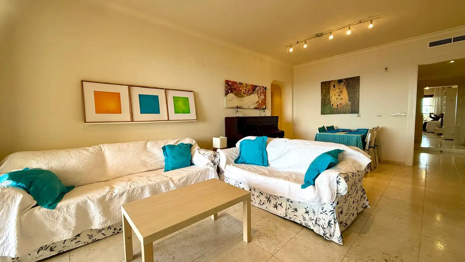 Sala de estar de Apartamento en venta en Altea con Aire acondicionado, Calefacción y Terraza