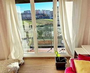 Bedroom of Flat to rent in Santander  with Heating, Terrace and Furnished