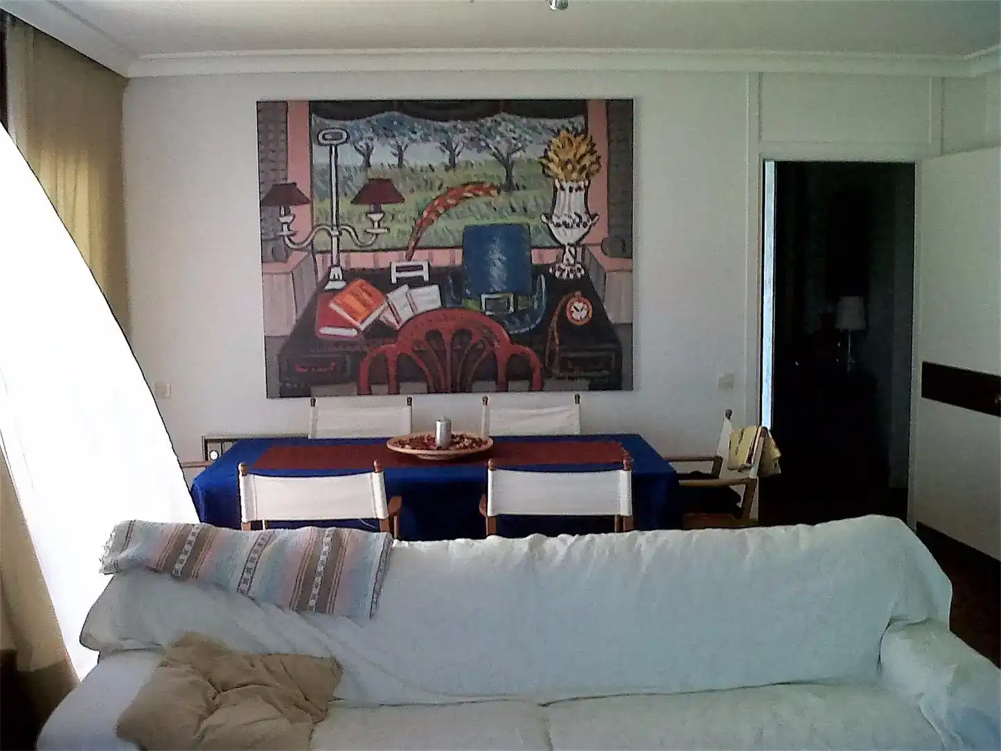 Sala d'estar de Casa o xalet en venda en Valdecaballeros amb Aire condicionat i Piscina