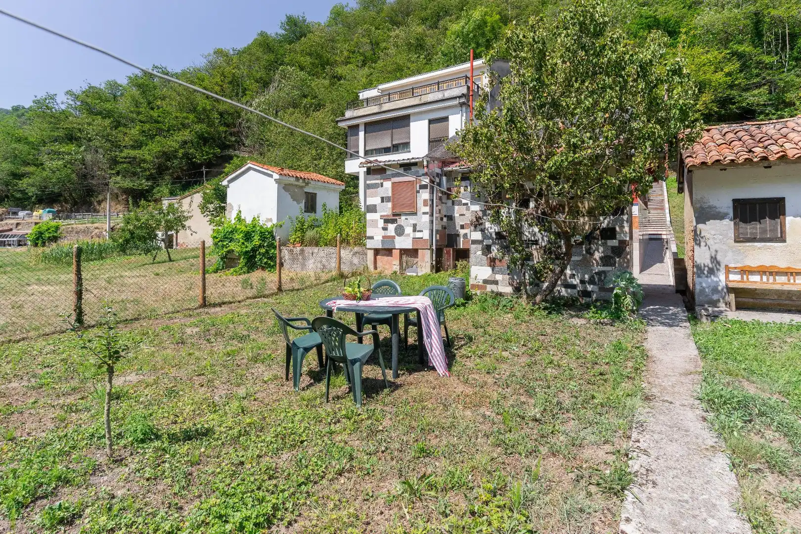 Garten von Haus oder Chalet zum Verkauf in Mieres (Asturias) mit Heizung, Privatgarten und Terrasse