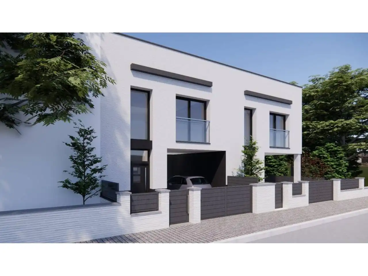 Vista exterior de Casa adosada en venta en La Roca del Vallès con Aire acondicionado, Calefacción y Jardín privado