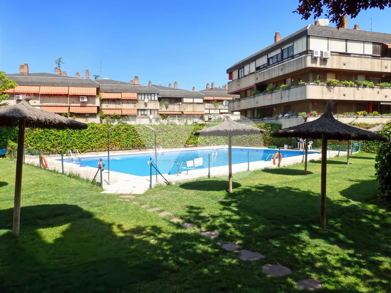 Jardí de Planta baixa en venda en  Madrid Capital amb Aire condicionat, Calefacció i Parquet