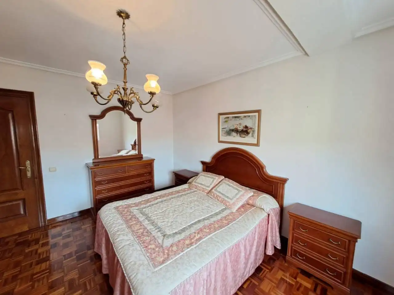 Bedroom of Flat for sale in Burgos  with Heating and Terrace