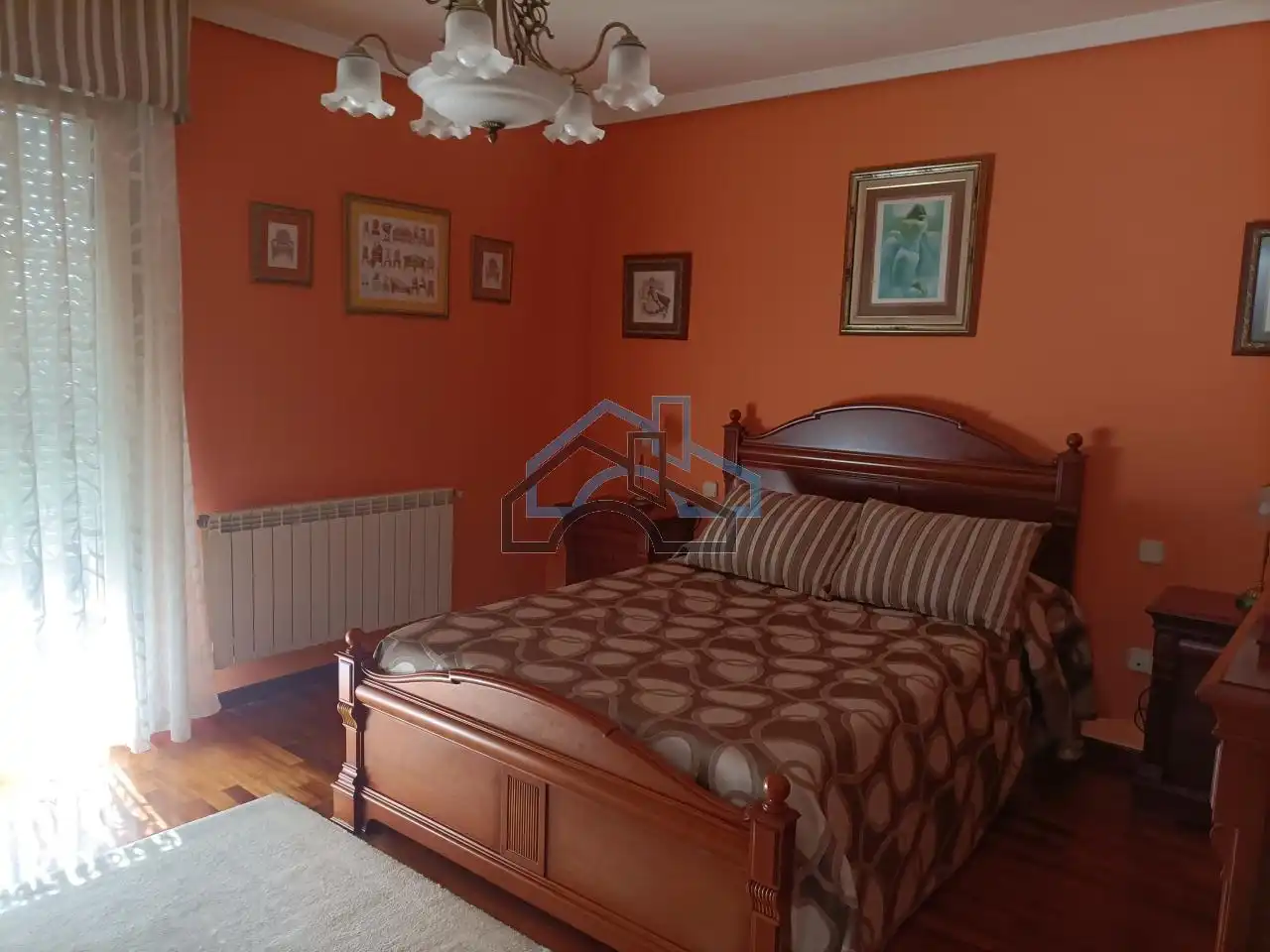 Habitación de Casa o chalet de alquiler en Oleiros con Calefacción, Jardín privado y Parquet