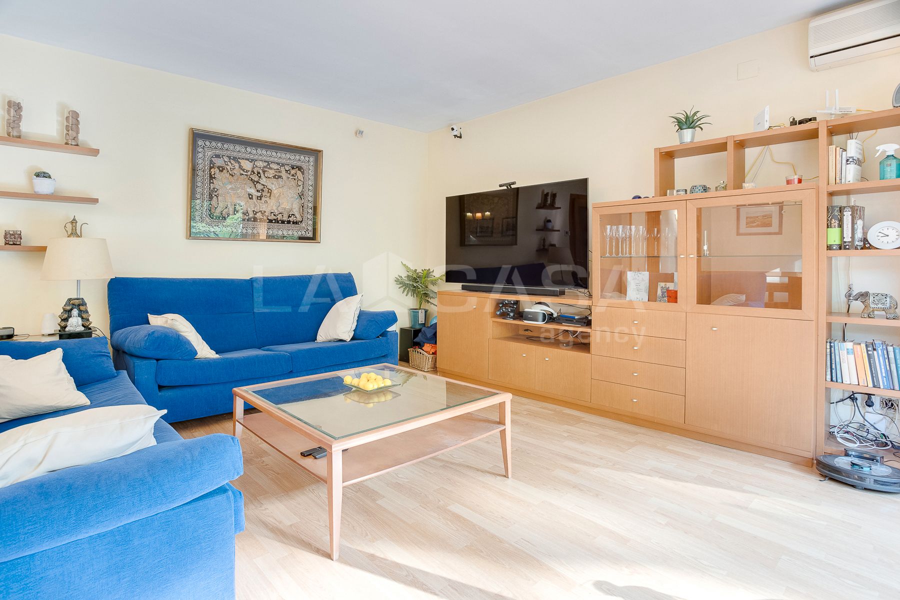 Sala d'estar de Pis en venda en Granollers amb Aire condicionat, Calefacció i Parquet