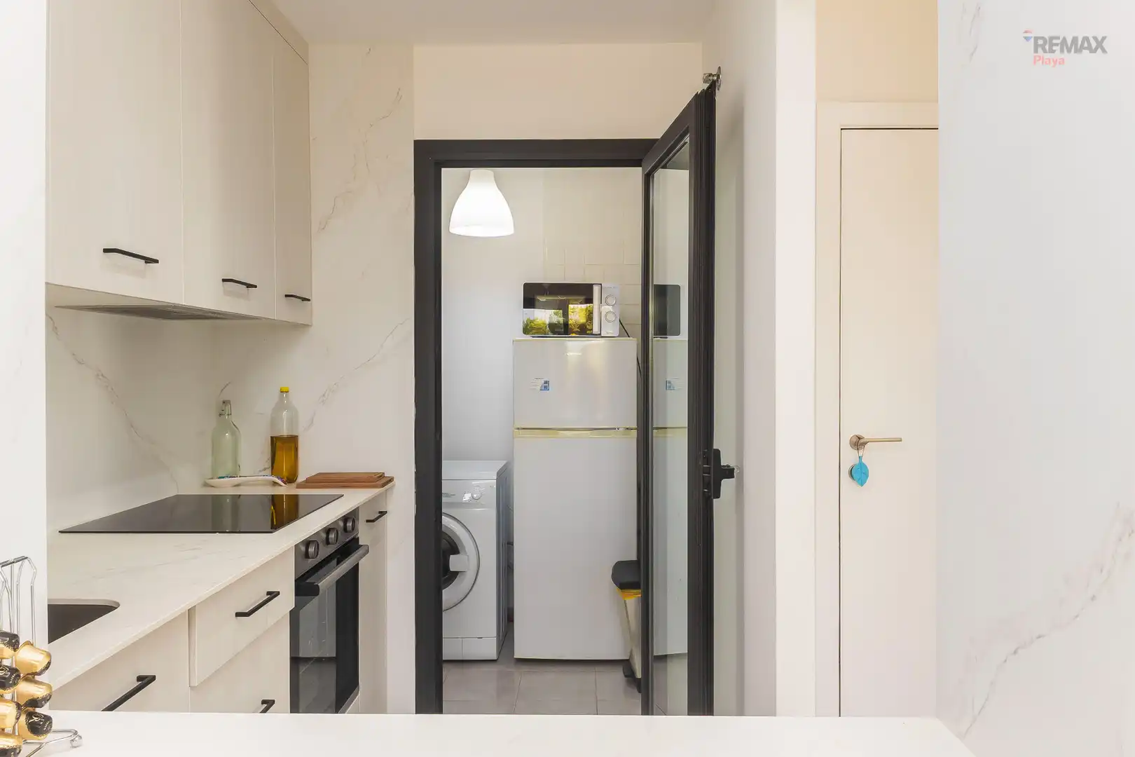 Kitchen of Apartments for sale in Vera  with Air Conditioner, Private garden and Terrace