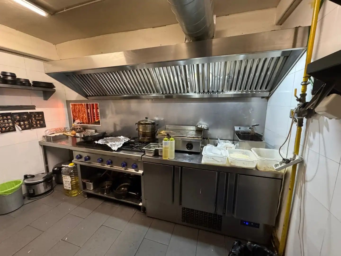 Cocina de Local en traspaso en Barcelona con Aire acondicionado y Amueblado